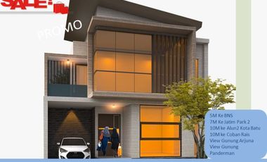 Private Pool Rumah Batu Tipe 67 Garansi Sewa Kelola