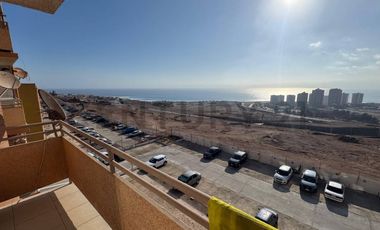 Se arrienda Dpto. 3 D vista al mar amoblado sector sur