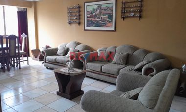 Venta Departamento Amoblado 2° Piso Urb. La Perla