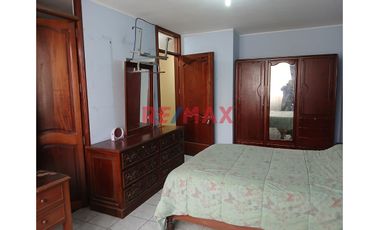 Venta Departamento Amoblado 2° Piso Urb. La Perla