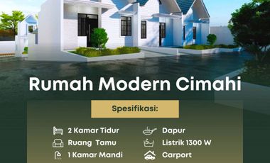 Rumah Design Modern di Cimahi Utara 300 Jutaan