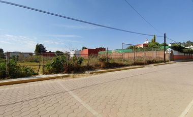 Terreno en venta en San Pedro Cholula Puebla