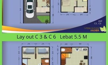 ANDIR TOWN HOUSE Rumah Baru di Pusat Kota dengan Harga 600 Jutaan