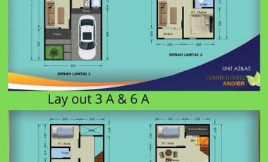 ANDIR TOWN HOUSE Rumah Baru di Pusat Kota dengan Harga 600 Jutaan