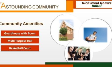 Ready for Occupancy Richwood Homes 1 Bohol (70+ Units Available) | BOHOLANA REALTY