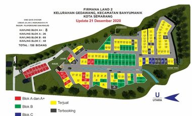 Tanah Murah Tanpa Riba di Banyumanik Kota Semarang F629HS