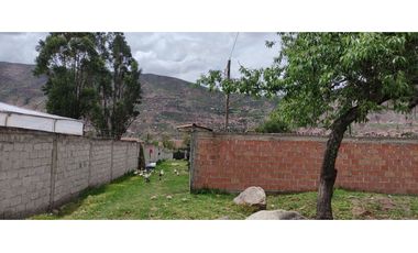 VENDO LOTE 300 M2 URUBAMBA CUSCO PERU