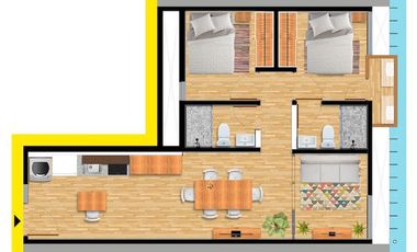 PRE VENTA DEPARTAMENTO CERCA UANL PARA ESTRENAR, MONTERREY, NL