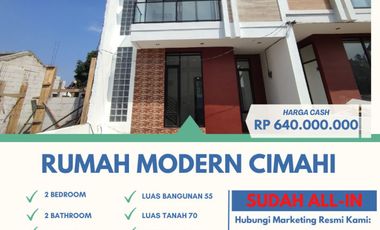 Rumah Glowing Bergengsi Hanya 600 Jutaan Dekat Yogya Plaza Cimahi