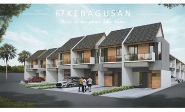 Dijual! Town House Baru di Kebagusan - Type 2 Bedroom & Un Furnished By Sava Jakarta HSE-A0412