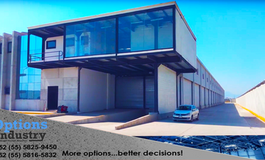 The best industrial warehouse for lease Tecámac!