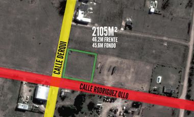 Terreno en venta - 2105 mts2 - Carmen De Areco