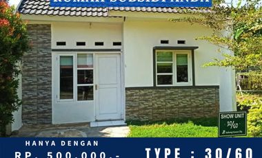 Perumahan Subsidi Murah Siap Huni Kota Subang Hanya 500rb