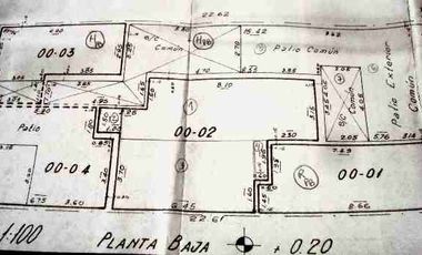 Departamento Tipo Casa en venta en Lanus Este
