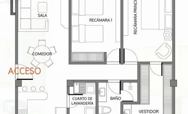 SE RENTA DEPARTAMENTO AMUEBLADO   EN LEÓN