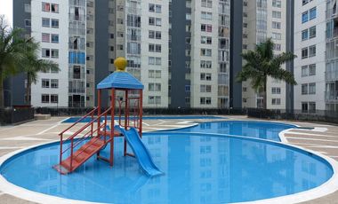 apartamento en arriendo en conjunto residencial fortezza i piso 15. Cod A13012