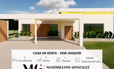 Proyecto casa en venta - Barrio Don Joaquin