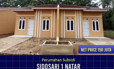 rumah subsidi deket jalan raya di pesawaran