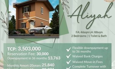 Aliyah house and lot in Cavite