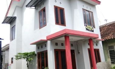 Rumah Baru 2 lantai di kota Jogja