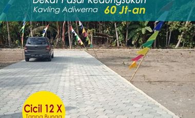 Kavling Dekat Pasar Kedungsukun, Legalitas SHM: 60 Jt-an