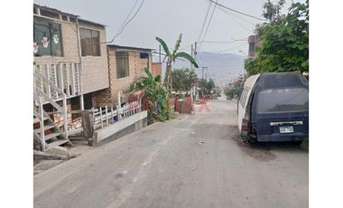 Se Vende Casa Como Terreno En Zapallal Alto Puente Piedra