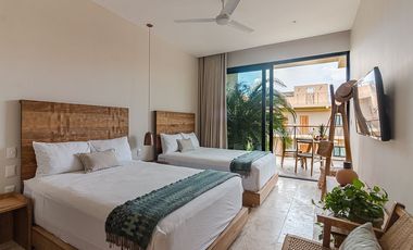 Lujoso Penthouse de 2 Recámaras en venta en Aldea Zamá