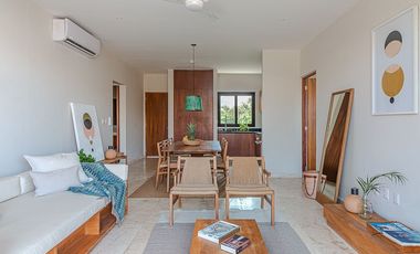 Lujoso Penthouse de 2 Recámaras en venta en Aldea Zamá
