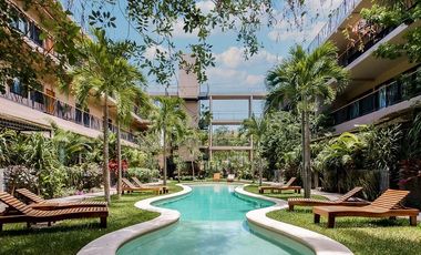 Lujoso Penthouse de 2 Recámaras en venta en Aldea Zamá