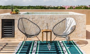 Lujoso Penthouse de 2 Recámaras en venta en Aldea Zamá