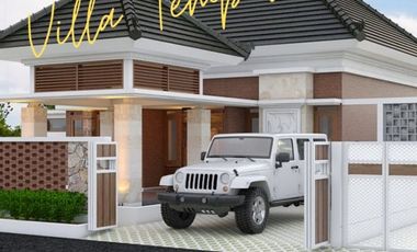JUAL VILLA MURAH TEMPEL LOKASI STRATEGIS ,HARGA BERSAHABAT