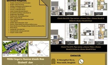 RUMAH BARU GRAVANA PARK SIDOMULYO GADING CEMPAKA BENGKULU