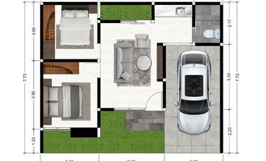 Promo, Rumah Dijual Area Sedati Juanda 365 Juta DVJ 1