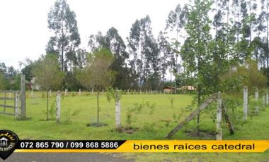 Terreno de venta en Llacao - El Tablón – código:17009