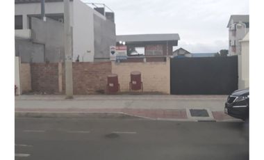 Terreno comercial de venta  en Manta