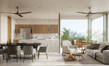 Departamento en preventa con amenidades en Montes de Ame, Merida Norte