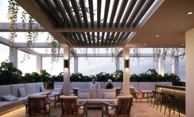 Departamento en preventa con amenidades en Montes de Ame, Merida Norte