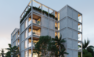 Departamento en preventa con amenidades en Montes de Ame, Merida Norte