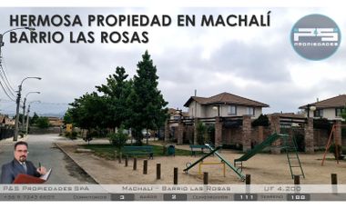 P&S Propiedades Spa - Vende Excelente propiedad en Barrios las Rosas - Machali