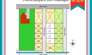 5 menit Kampus 2 IAIN Kajen, Kapling Perumahan