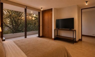 Departamento amoblado de 1d en Presidente Riesco Las Condes
