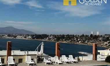 Departamento en Venta en A pasos playa Lilenes Concon / Club de Yates Higuerillas