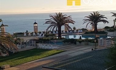 Departamento en Venta en A pasos playa Lilenes Concon / Club de Yates Higuerillas