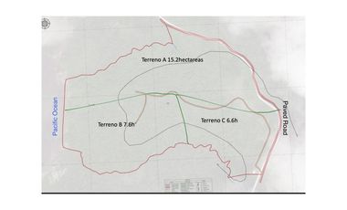 Se Vende Terreno para Desarrollar en Zona Rural y Frente al Mar en Caimito
