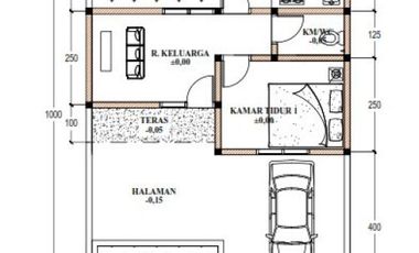 Rumah Asri Minimalis Idaman di Timur Prambanan
