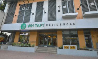 Studio Condo for Sale in WH Taft Residences, Malate, Manila