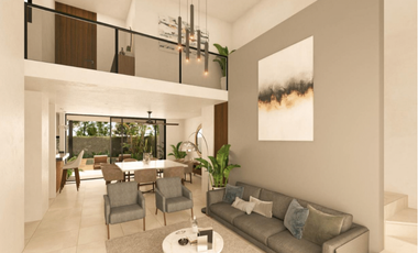Casa Arbelia residencial en venta, Conkal, Yucatán.