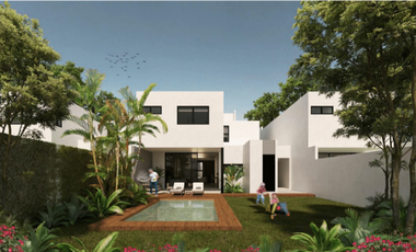 Casa Arbelia residencial en venta, Conkal, Yucatán.