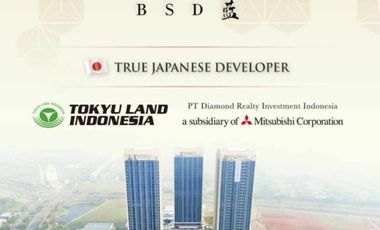 Apartemen Mewah The Branz BSD by Tokyuland Japan Free PPN