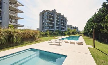 DIVINO 2 amb con balcón terraza, parrilla y espectacular vista al Lago Central de Nordelta